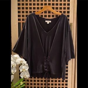 Treasure & Bond Slate Gray Top